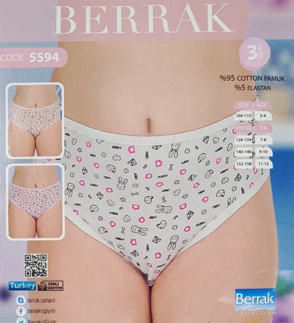 Children's briefs Berrak 5594