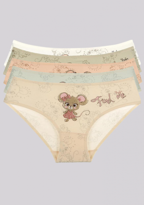 Children's briefs for girls (Donella) 41954RF