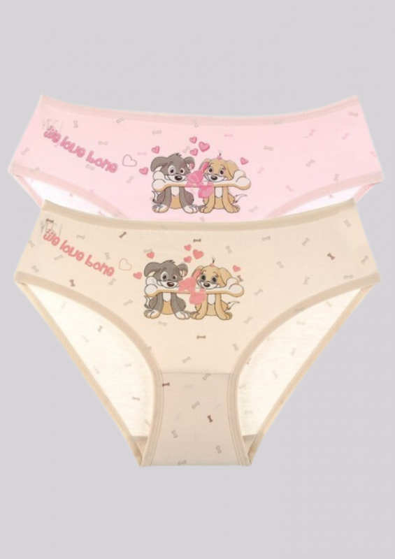 Children's briefs for girls (Donella) 41821KO